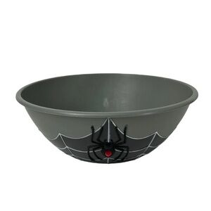 Vintage 90s Halloween Spiderweb Punch Bowl Retro Spooky Party Decor